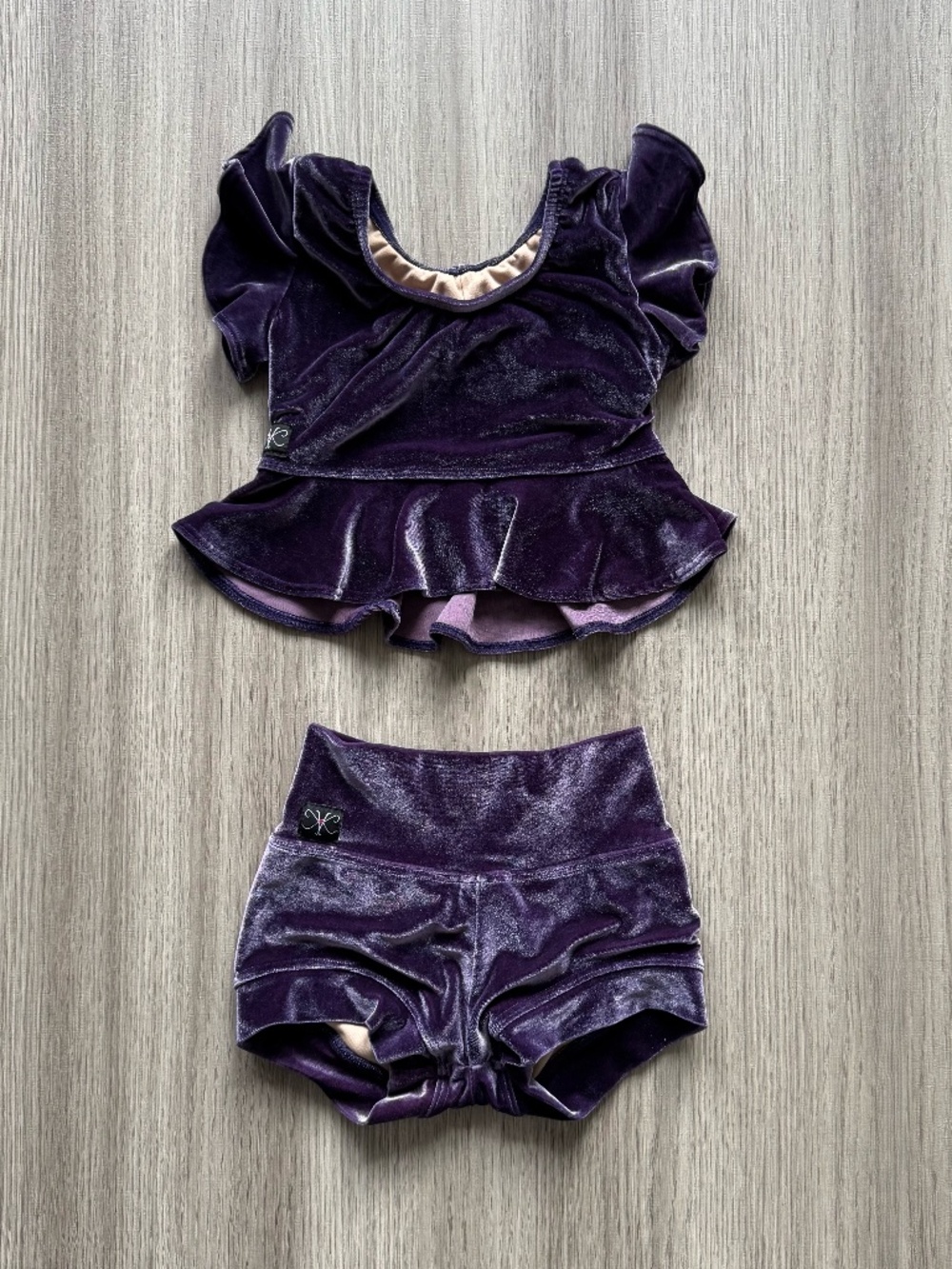 Kandi Kouture All Dolled Up Two-Piece Set Purple 7/8